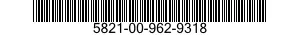 5821-00-962-9318  5821009629318 009629318