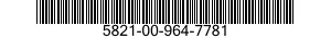 5821-00-964-7781  5821009647781 009647781