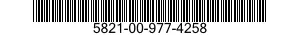 5821-00-977-4258  5821009774258 009774258