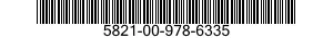 5821-00-978-6335  5821009786335 009786335