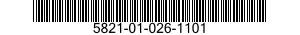 5821-01-026-1101  5821010261101 010261101