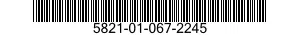 5821-01-067-2245  5821010672245 010672245