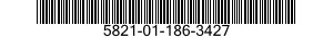 5821-01-186-3427  5821011863427 011863427