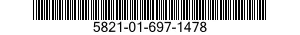 5821-01-697-1478 TRANSMITTING SET,TELEMETRIC DATA 5821016971478 016971478