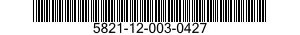 5821-12-003-0427  5821120030427 120030427
