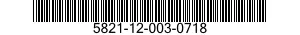 5821-12-003-0718  5821120030718 120030718