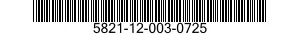 5821-12-003-0725  5821120030725 120030725