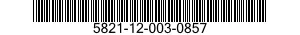 5821-12-003-0857  5821120030857 120030857