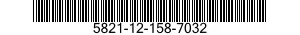 5821-12-158-7032 INDICATOR,FREQUENCY CHANNEL 5821121587032 121587032