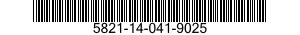 5821-14-041-9025  5821140419025 140419025