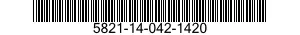 5821-14-042-1420  5821140421420 140421420