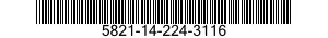 5821-14-224-3116  5821142243116 142243116
