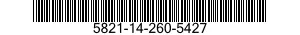 5821-14-260-5427  5821142605427 142605427