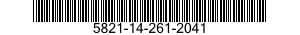 5821-14-261-2041  5821142612041 142612041