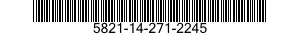 5821-14-271-2245  5821142712245 142712245