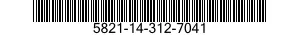 5821-14-312-7041  5821143127041 143127041
