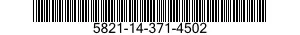 5821-14-371-4502  5821143714502 143714502