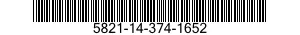 5821-14-374-1652  5821143741652 143741652