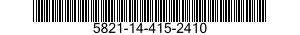 5821-14-415-2410 RECORDER SET,SOUND 5821144152410 144152410