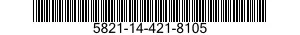 5821-14-421-8105 TRANSMITTING SET,TELEVISION 5821144218105 144218105