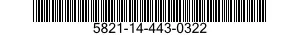 5821-14-443-0322 CIRCUIT CARD ASSEMBLY 5821144430322 144430322