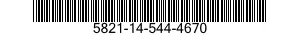 5821-14-544-4670 MATRIX,COMMUNICATION 5821145444670 145444670