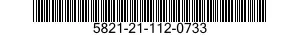 5821-21-112-0733  5821211120733 211120733