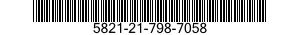 5821-21-798-7058 TUNING UNIT,RADIO FREQUENCY 5821217987058 217987058