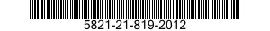 5821-21-819-2012  5821218192012 218192012