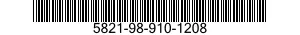 5821-98-910-1208  5821989101208 989101208