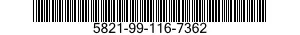 5821-99-116-7362  5821991167362 991167362