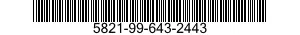 5821-99-643-2443 MICROCIRCUIT,MEMORY 5821996432443 996432443