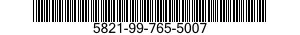 5821-99-765-5007  5821997655007 997655007