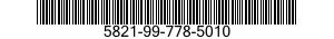 5821-99-778-5010  5821997785010 997785010