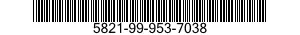 5821-99-953-7038  5821999537038 999537038