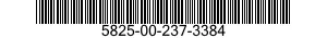 5825-00-237-3384  5825002373384 002373384