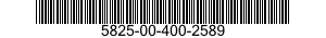 5825-00-400-2589  5825004002589 004002589