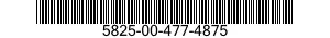 5825-00-477-4875 CONTROL UNIT ADAPTER 5825004774875 004774875