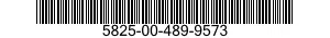 5825-00-489-9573  5825004899573 004899573