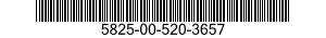 5825-00-520-3657 MONITOR,TRANSPONDER SET 5825005203657 005203657