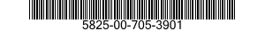 5825-00-705-3901  5825007053901 007053901