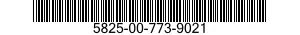 5825-00-773-9021  5825007739021 007739021