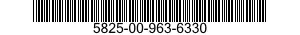 5825-00-963-6330 RECEIVER SUBASSEMBLY 5825009636330 009636330