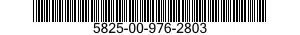 5825-00-976-2803  5825009762803 009762803