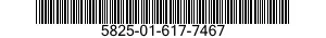 5825-01-617-7467 NAVIGATION SET,SATELLITE SIGNALS 5825016177467 016177467