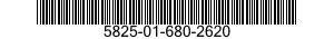 5825-01-680-2620 NAVIGATION SET,SATELLITE SIGNALS 5825016802620 016802620