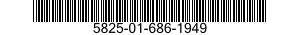 5825-01-686-1949 NAVIGATION SET,SATELLITE SIGNALS 5825016861949 016861949