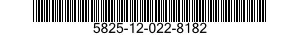 5825-12-022-8182  5825120228182 120228182