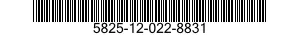 5825-12-022-8831 PROPELLER SHAFT WITH UNIVERSAL JOINT,VEHICULAR 5825120228831 120228831