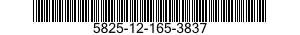 5825-12-165-3837 TRANSMITTING SET,RADIO 5825121653837 121653837